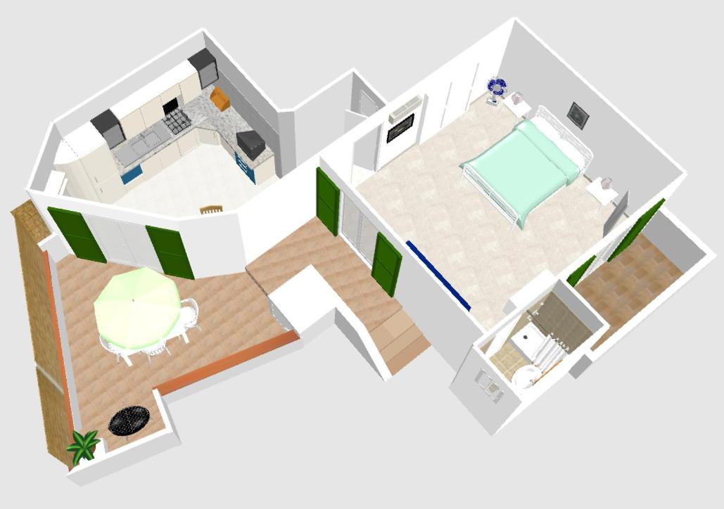Maridea - Turritella Apartment Ponza Ngoại thất bức ảnh