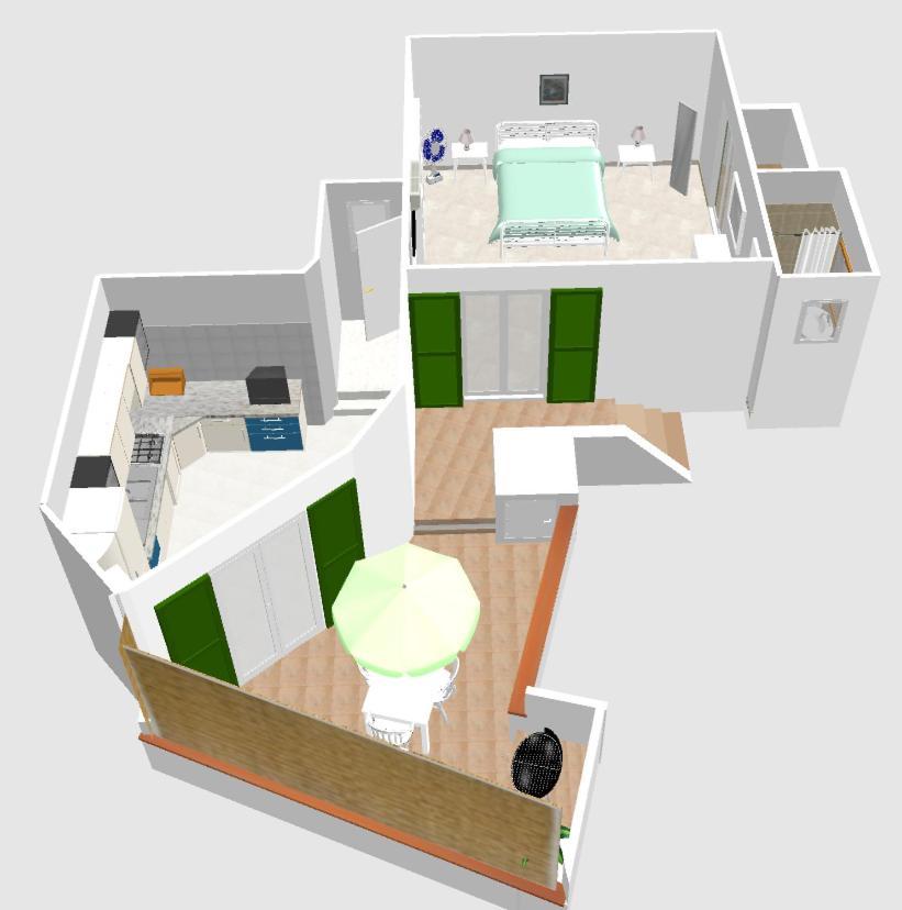 Maridea - Turritella Apartment Ponza Ngoại thất bức ảnh